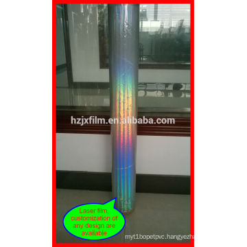 crystal clear laminating film/laminating film for gift/hologram thermal lamination film